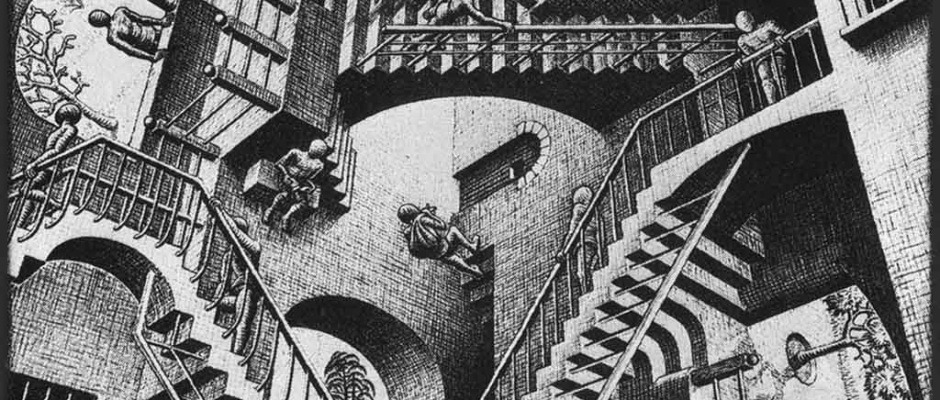 Relatividad, M.C. Escher